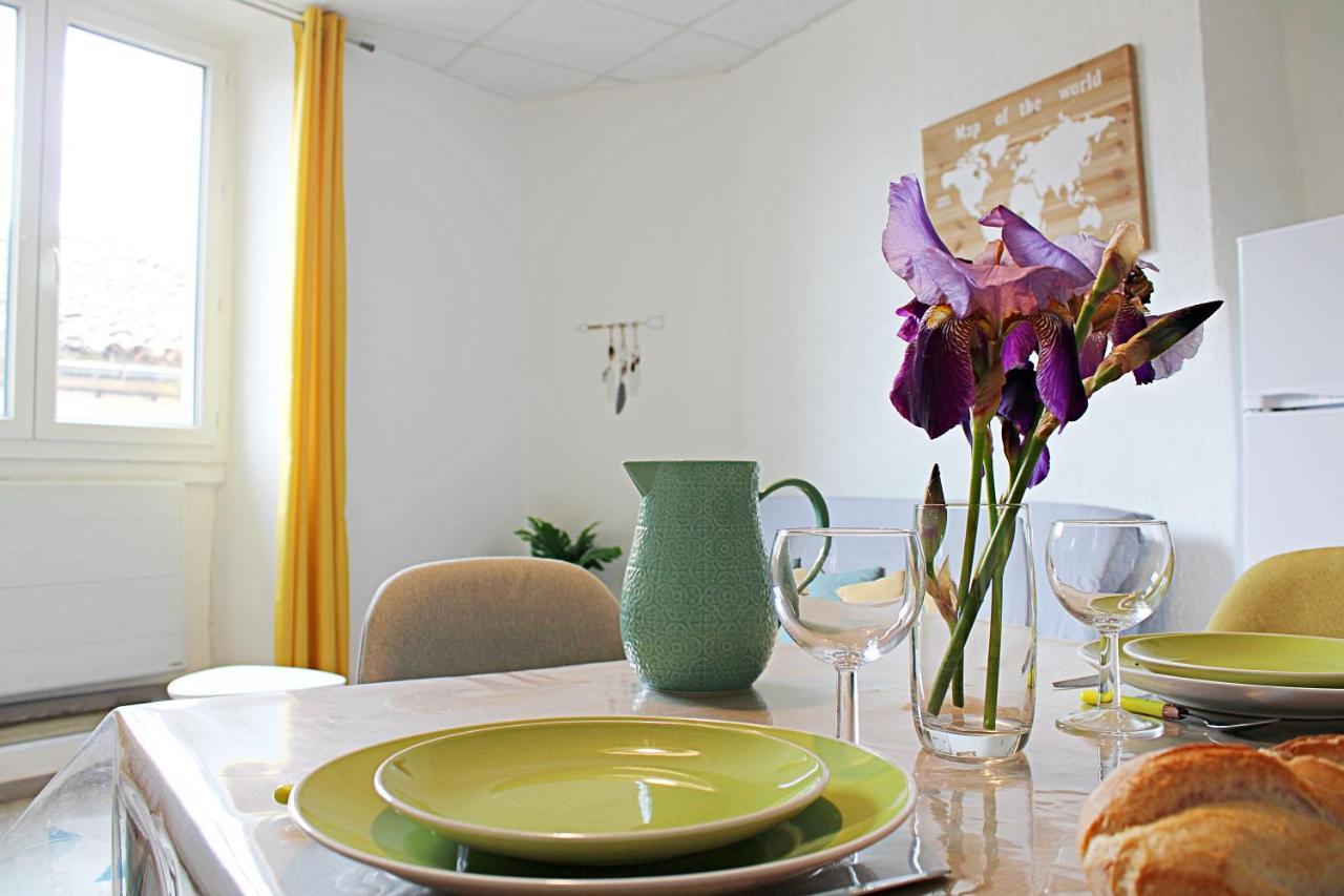 Appartement Le Mimosa - Apparts Cosy Villeneuve-de-Berg Ngoại thất bức ảnh